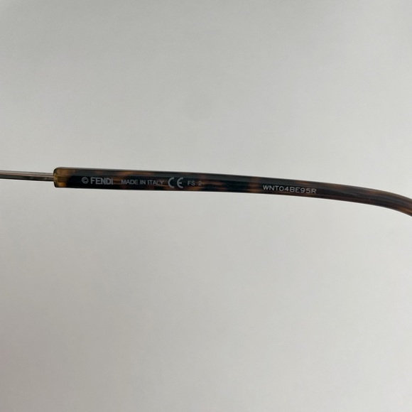 FENDI Sunglasses FF 0374/S Dark Havana/green Shaded - Picture 9 of 9